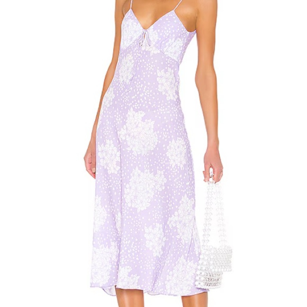 NWT! RESA Suki Slip Dress in Vintage Lavender Hydrangea Women’s size small